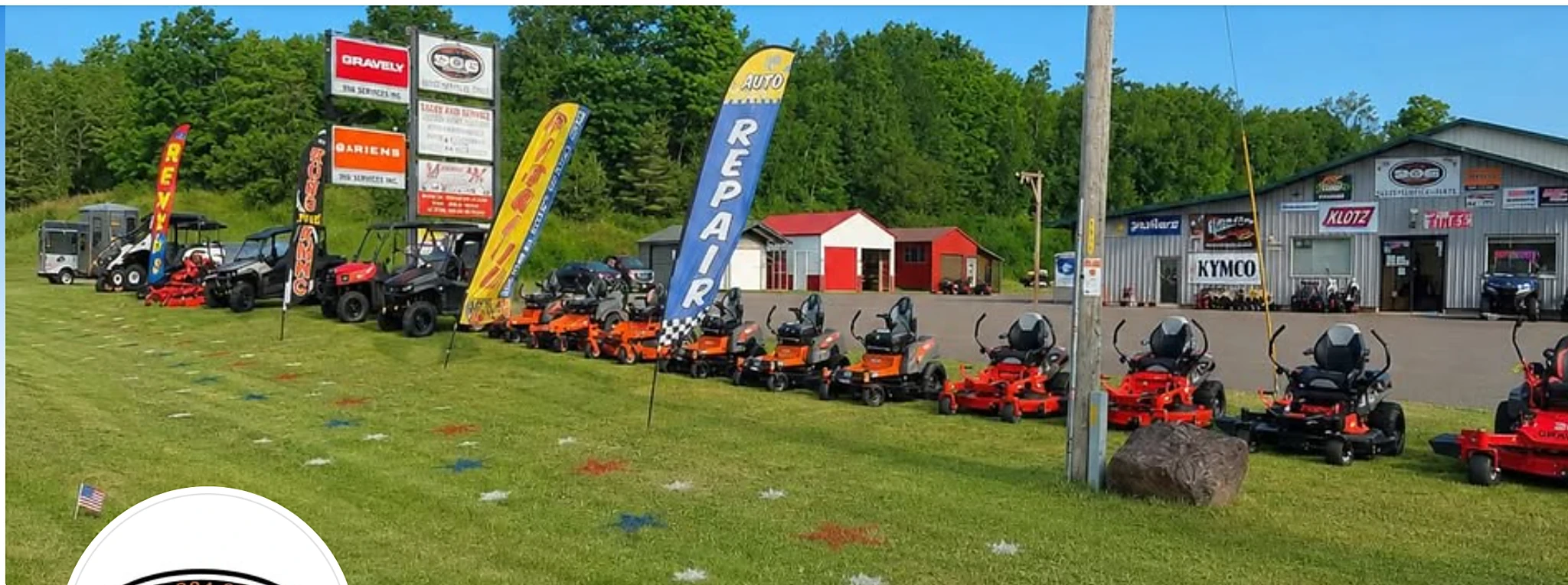 Zero-turn mowers and outdoor power equipment